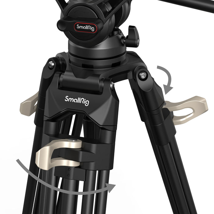 SmallRig AD-01 V2 Heavy-Duty Tripod with Fluid Head 3751B