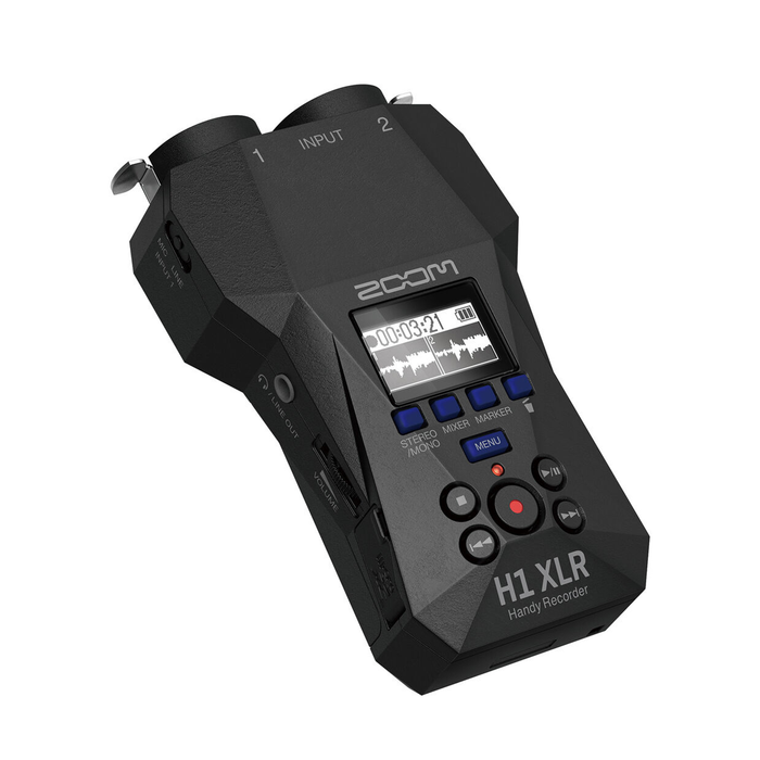 Zoom H1 XLR Handy Portable Audio Recorder for Video