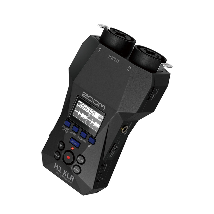 Zoom H1 XLR Handy Portable Audio Recorder for Video