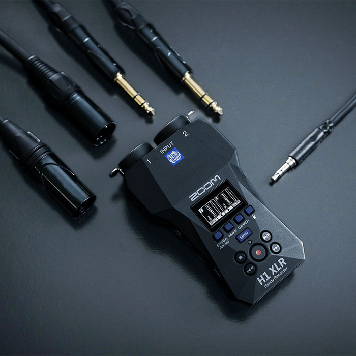 Zoom H1 XLR Handy Portable Audio Recorder for Video