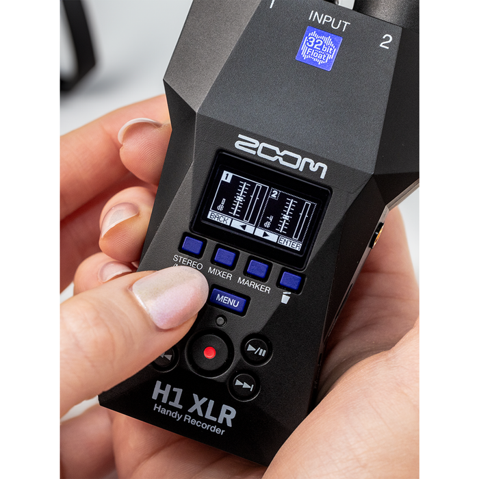 Zoom H1 XLR Handy Portable Audio Recorder for Video