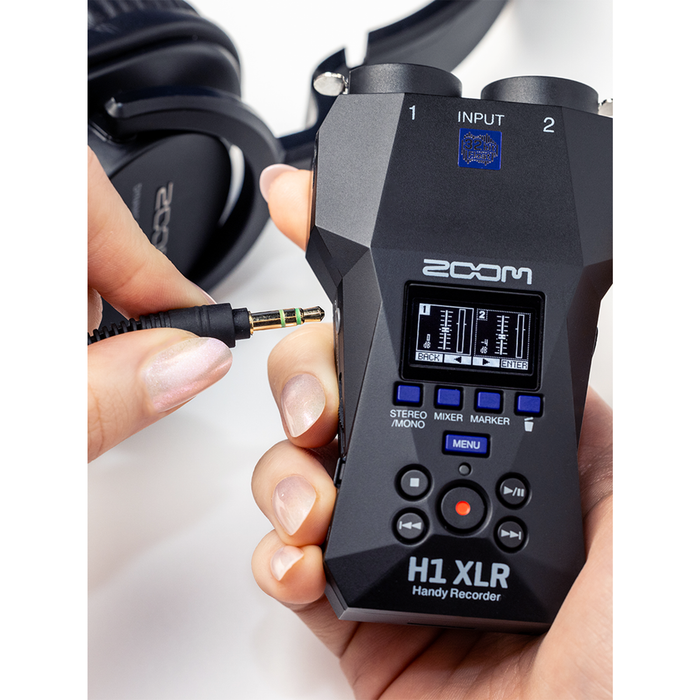 Zoom H1 XLR Handy Portable Audio Recorder for Video
