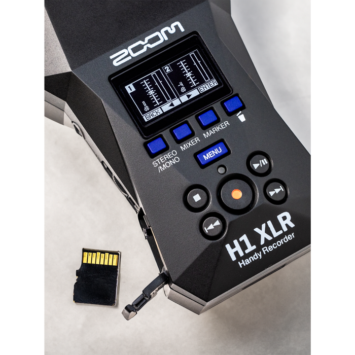Zoom H1 XLR Handy Portable Audio Recorder for Video