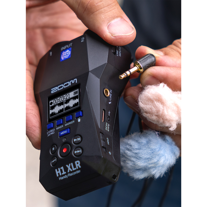Zoom H1 XLR Handy Portable Audio Recorder for Video
