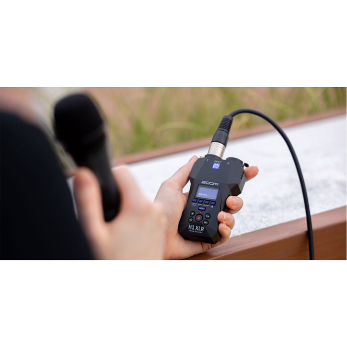 Zoom H1 XLR Handy Portable Audio Recorder for Video