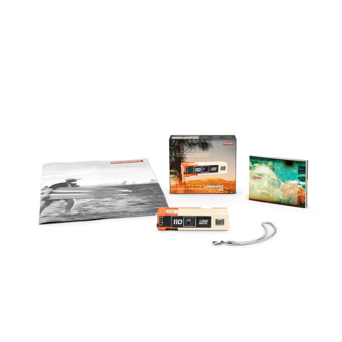 Lomography Lomomatic 110 Camera - Color Edition no flash