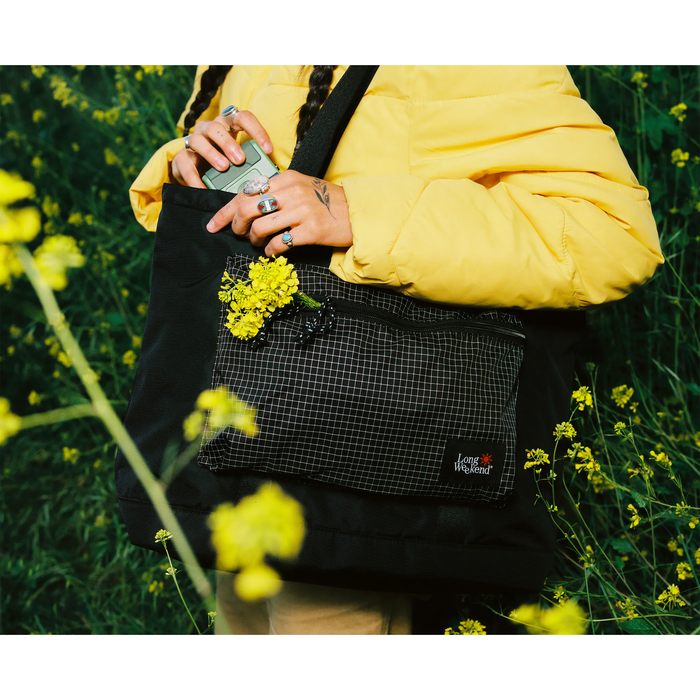 Long Weekend 18L Beacon Tote Bag - Creme Multi