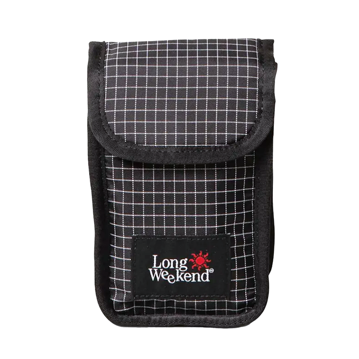 Long Weekend Point and Shoot Camera Pouch - Black