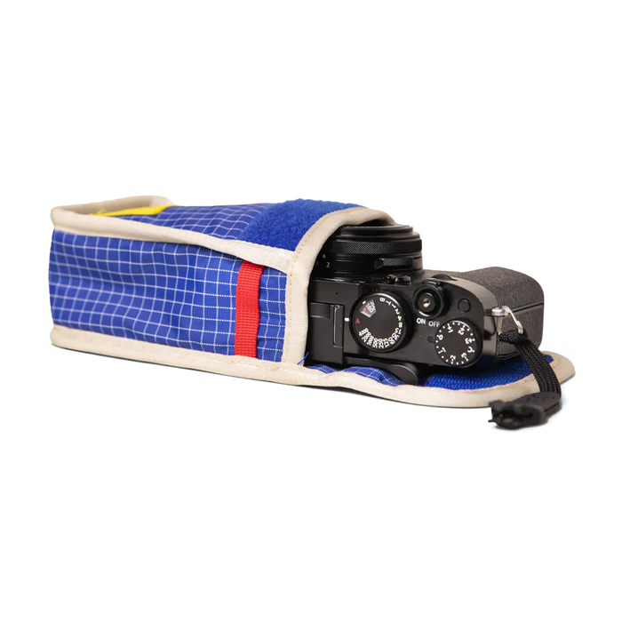 Long Weekend Point and Shoot Camera Pouch - Creme Multi