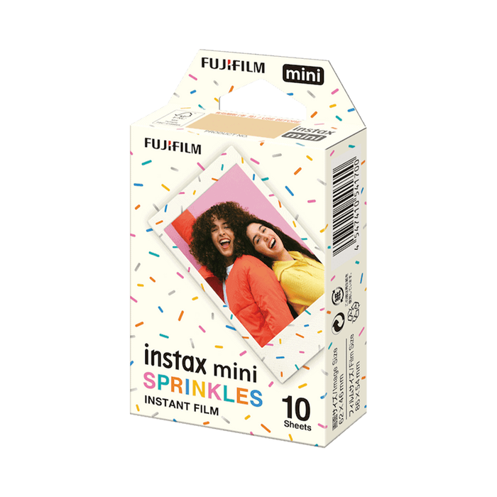 Fujifilm Instax Mini Instant Film, Sprinkles Frame - 10 Exposures