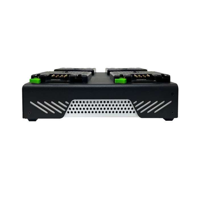 Core SWX GT8 Quad Charger for Helix Max Batteries - Gold Mount