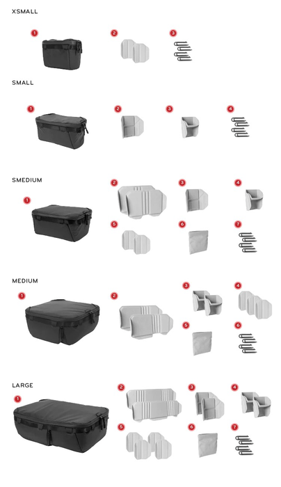 Peak Design Camera Cube, X-Small - Black