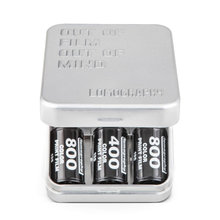 Lomography Metal Film Case for 120/35mm - Silver