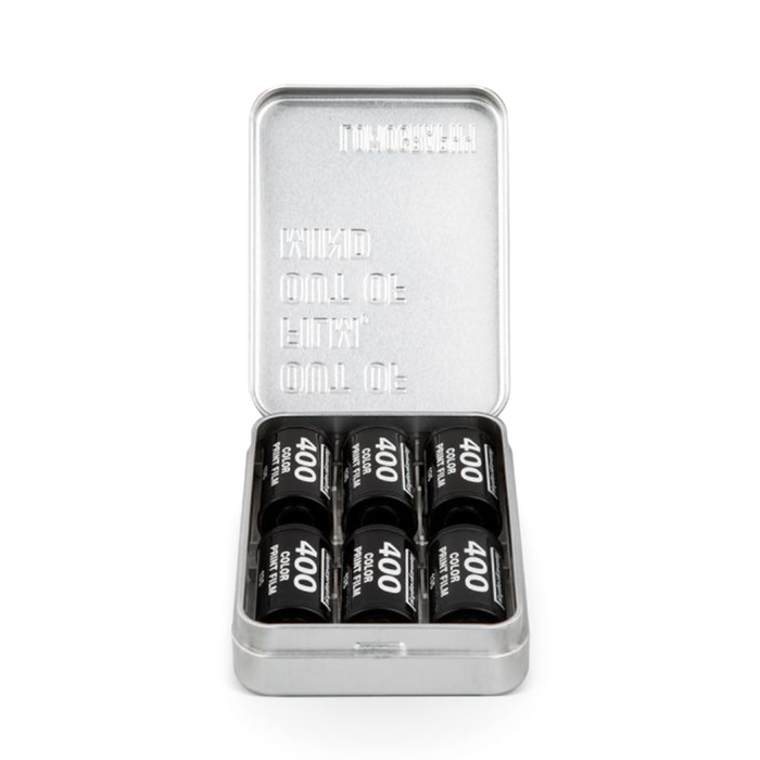 Lomography Metal Film Case for 120/35mm - Silver