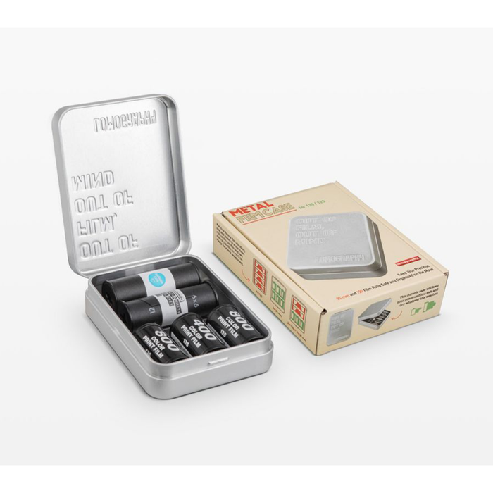 Lomography Metal Film Case for 120/35mm - Silver