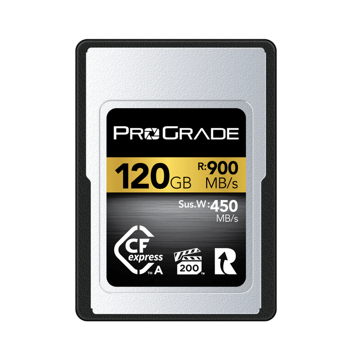 ProGrade Digital 120GB CFexpress Type A 2.0 Gold Memory Card
