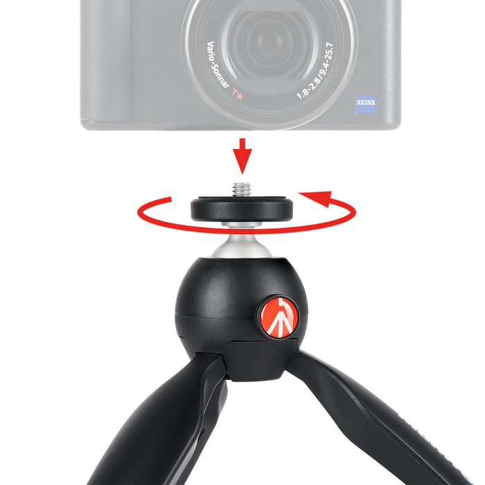 Manfrotto PIXI Mini Table Top Tripod - Black