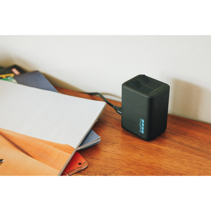 GoPro Dual Battery Charger with Two Enduro Batteries for HERO13 Black
