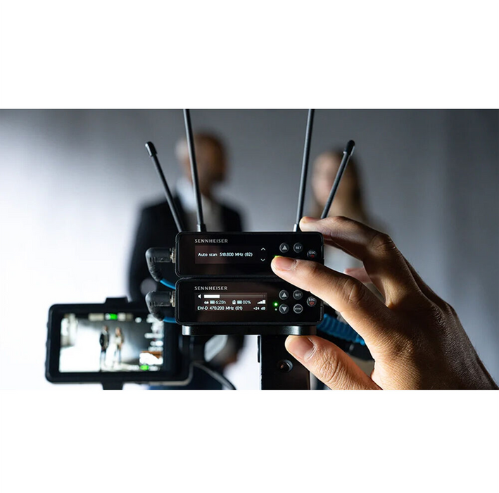 Sennheiser EW-DP ENG Set (Q1-6: 470 to 526 MHz) Digital Wireless Microphone System