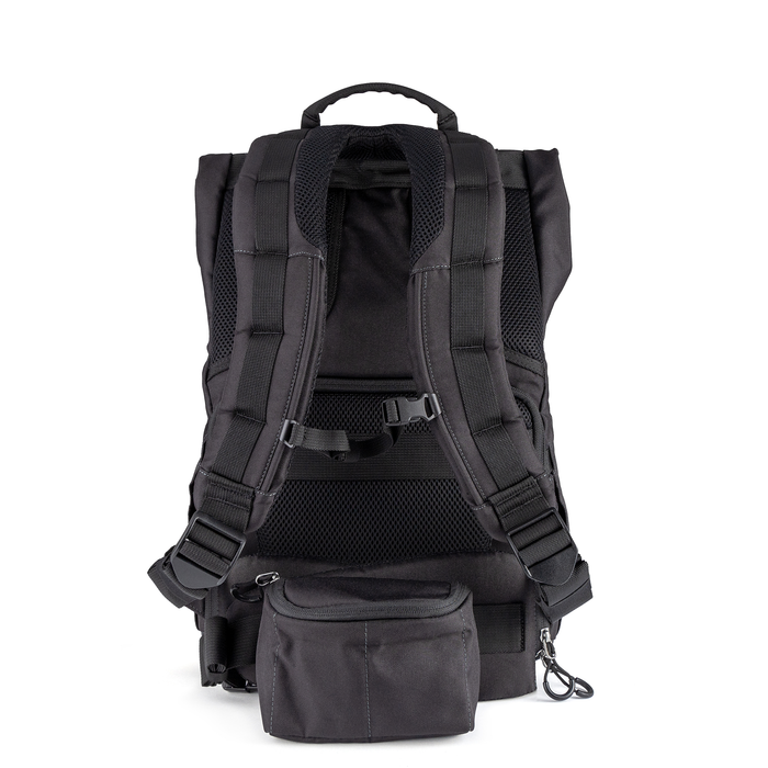 ProMaster Jasper 2.0 Medium 7.5L-9L Rolltop Backpack - Black