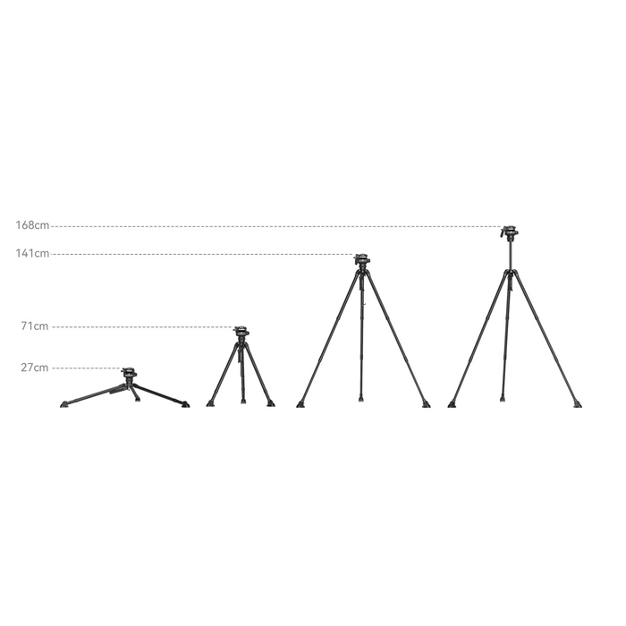 SmallRig x Potato Jet Tribex Hydraulic Carbon Fiber Tripod Kit 4259