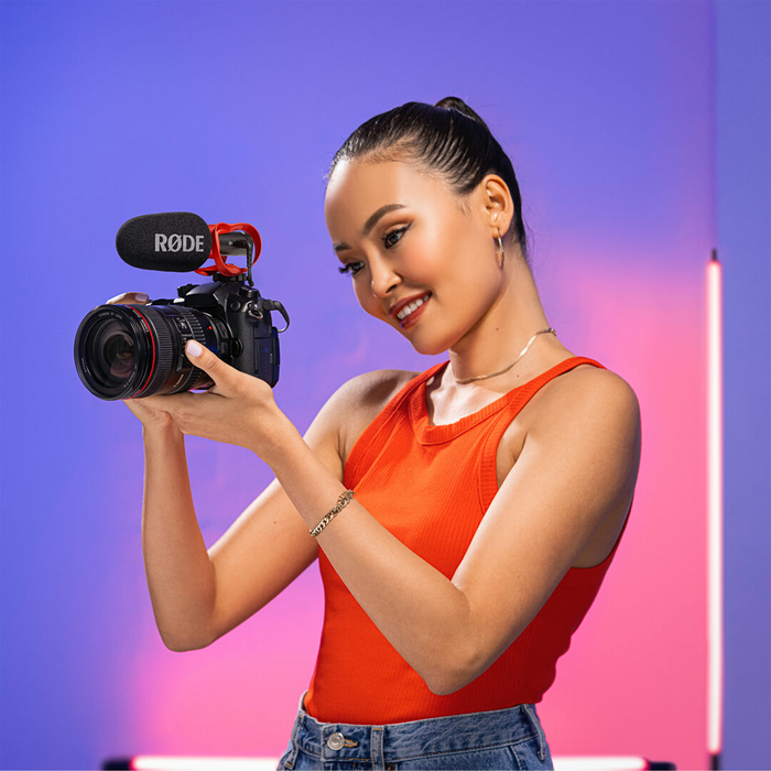 Rode VideoMic GO II Lightweight Directional Camera-Mount Shotgun Microphone