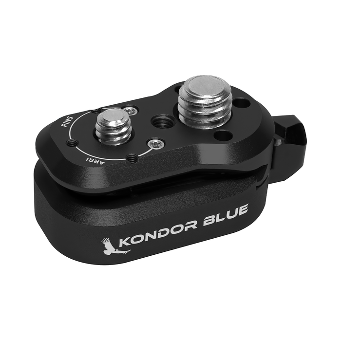 Kondor Blue Mini Lock Quick Release Plate Kit - Raven Black