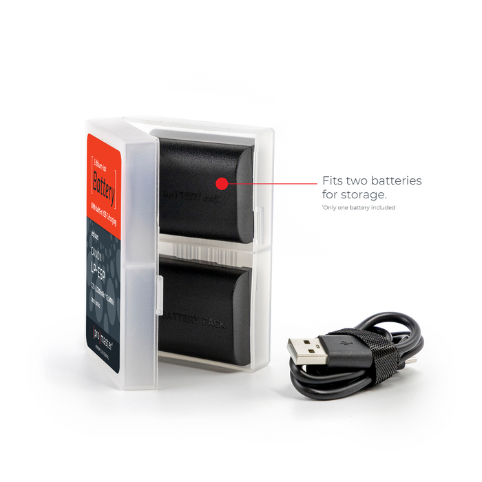 ProMaster Li-ion Battery for Canon LP-E6P with USB-C Charging