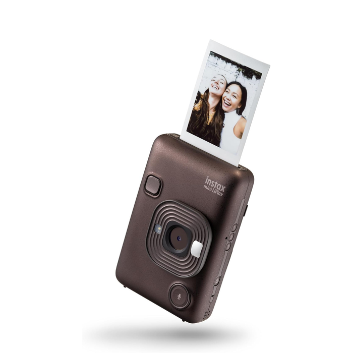 Fujifilm Instax Mini LiPlay Hybrid Instant Camera - Deep Bronze
