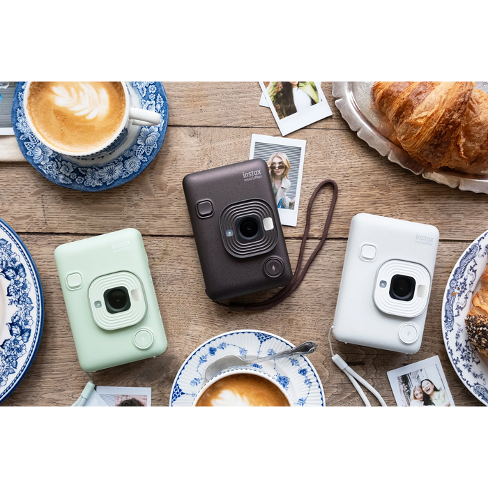 Fujifilm Instax Mini LiPlay Hybrid Instant Camera - Deep Bronze