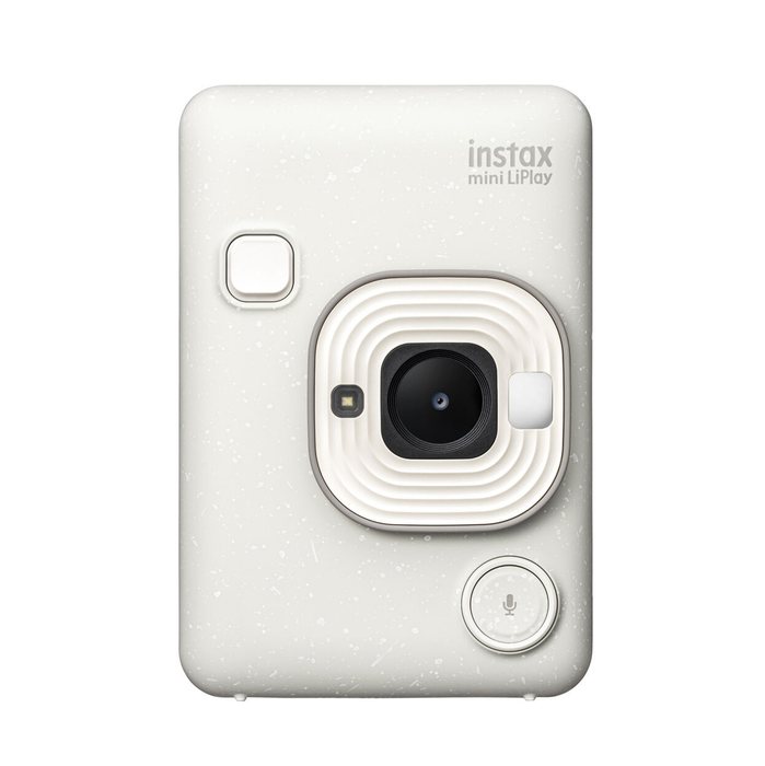 Fujifilm Instax Mini LiPlay Hybrid Instant Camera - Misty White