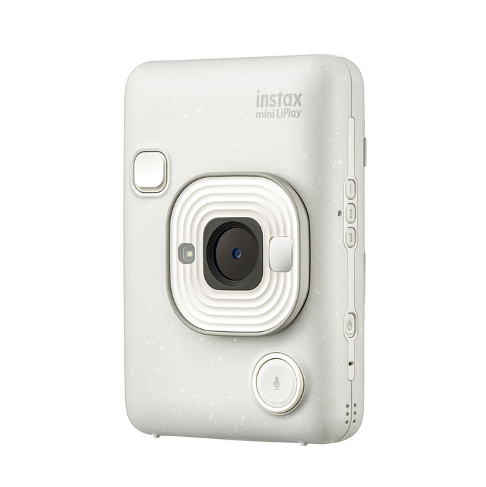 Fujifilm Instax Mini LiPlay Hybrid Instant Camera - Misty White