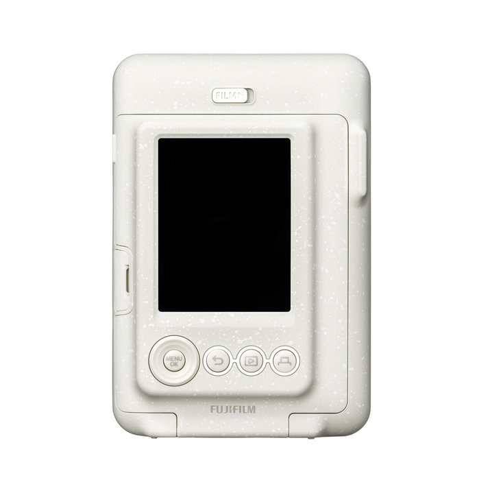 Fujifilm Instax Mini LiPlay Hybrid Instant Camera - Misty White