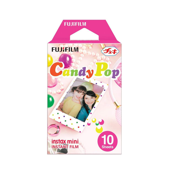 Fujifilm Instax Mini Instant Film, Candy Pop Frame - 10 Exposures