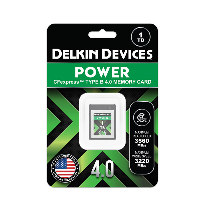 Delkin Devices 1TB POWER 4.0 CFexpress Type B Memory Card