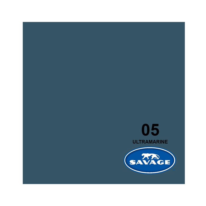 Savage #05 Ultramarine Seamless Background Paper 53" x 36'