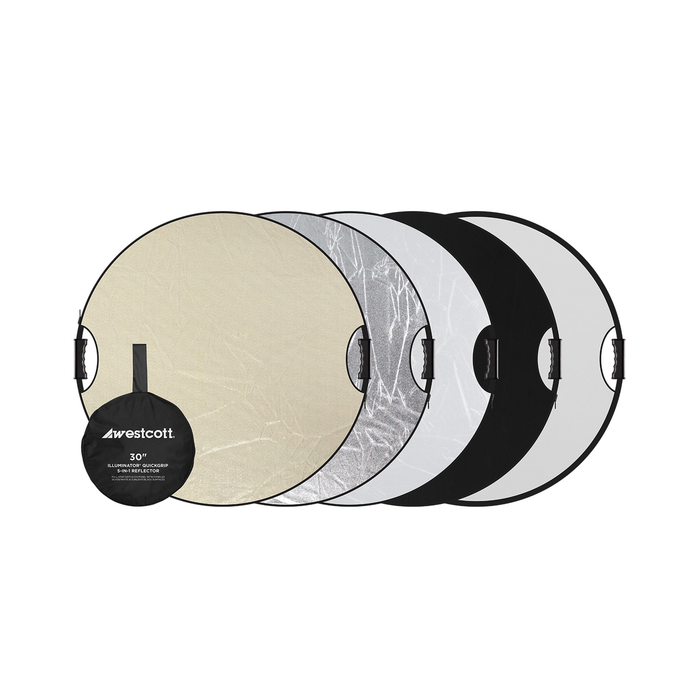 Westcott Illuminator Collapsible 5-in-1 Reflector - 30"