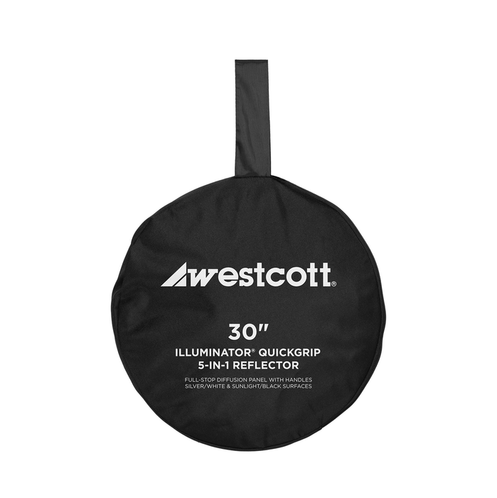 Westcott Illuminator Collapsible 5-in-1 Reflector - 30"
