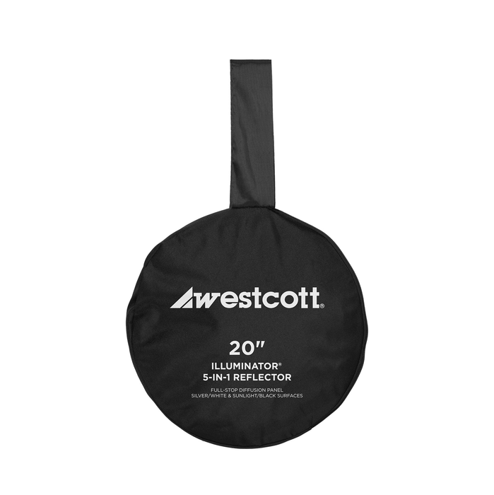 Westcott Illuminator Collapsible 5-in-1 Reflector - 20"