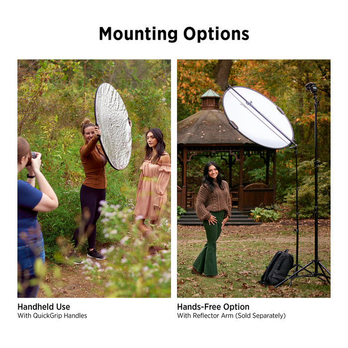 Westcott Illuminator Collapsible 5-in-1 Reflector - 20"