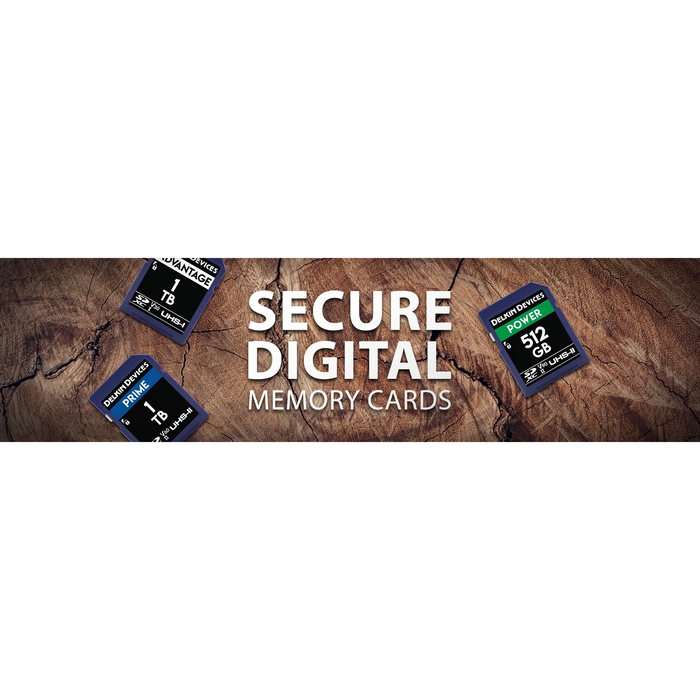 Delkin Devices 1TB PRIME UHS-II SDXC Memory Card