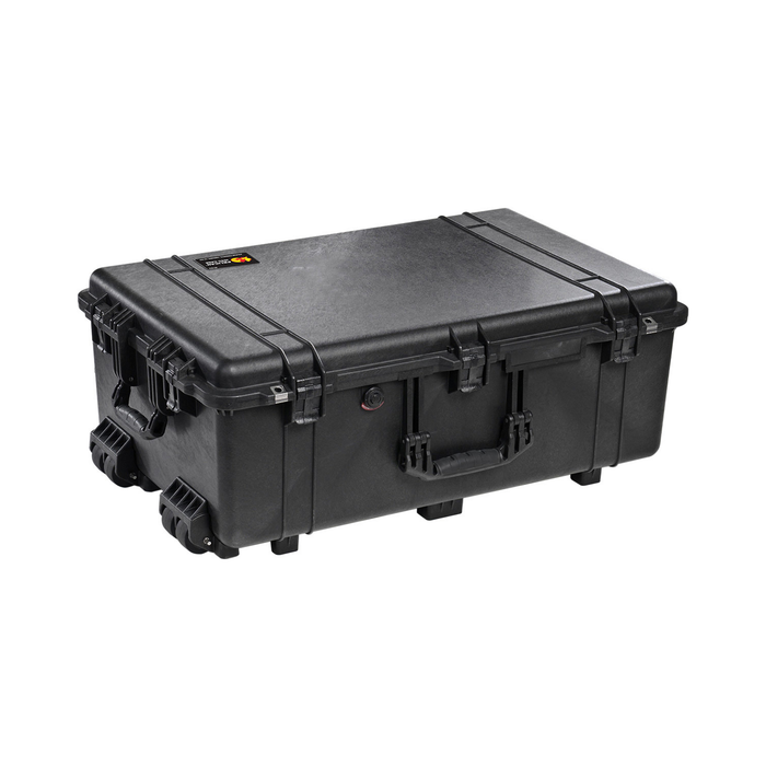 Pelican 1650 Protector Case with TrekPak Dividers & Lid Foam - Black