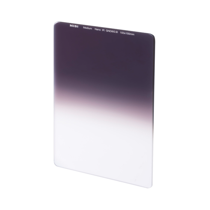NiSi 100x150mm Nano IR Medium Graduated ND4 Neutral Density 0.6 2-Stop Filter
