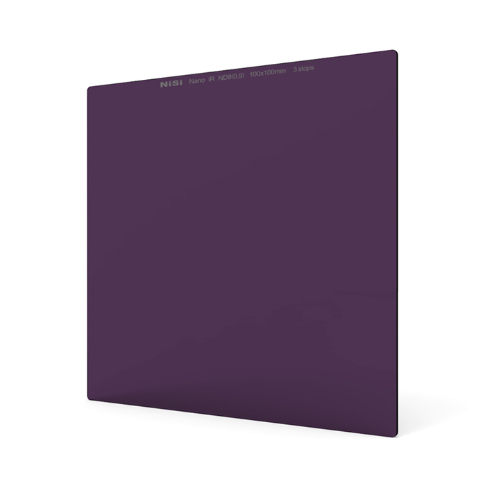 NiSi 100x100mm Nano IR ND8 Neutral Density 0.9 3-Stop Filter