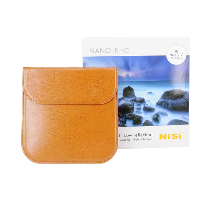 NiSi 100x100mm Nano IR ND8 Neutral Density 0.9 3-Stop Filter