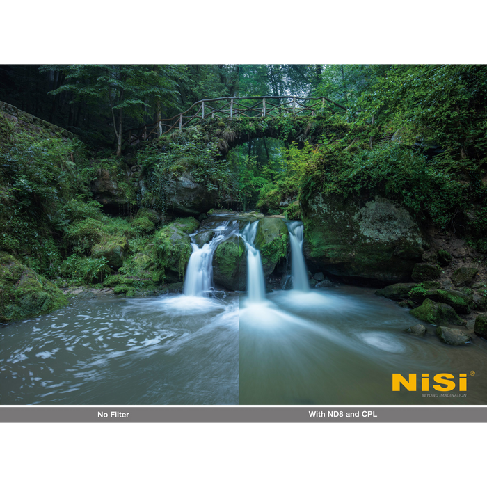 NiSi 100x100mm Nano IR ND8 Neutral Density 0.9 3-Stop Filter