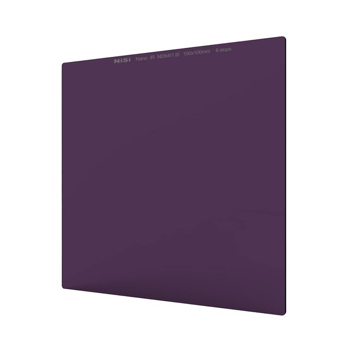 NiSi 100x100mm Nano IR ND64 Neutral Density 1.8 6-Stop Filter