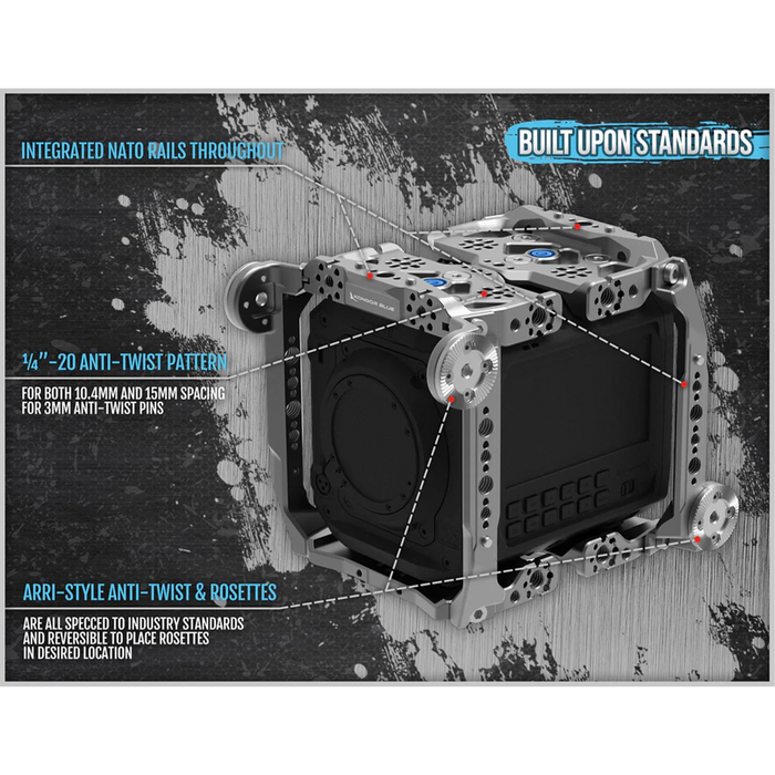 Kondor Blue PYXIS Cage System C Kit - Space Gray
