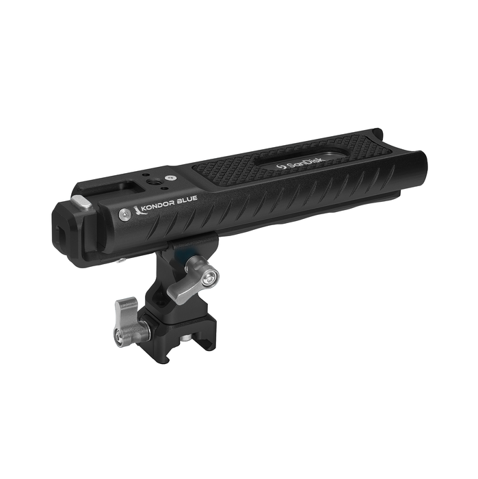 Kondor Blue PRO-BLADE SSD Handle for Sandisk USB-C Recording - Raven Black
