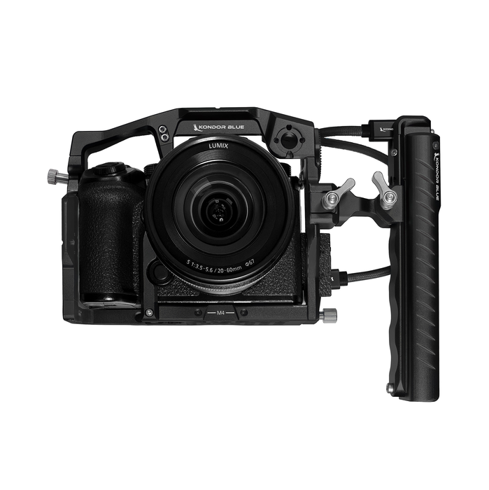Kondor Blue PRO-BLADE SSD Handle for Sandisk USB-C Recording - Raven Black